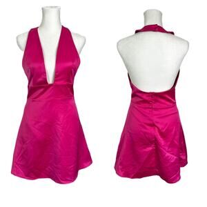 NWOT Revolve About Us Esther Halter Mini Dress Pink Women S